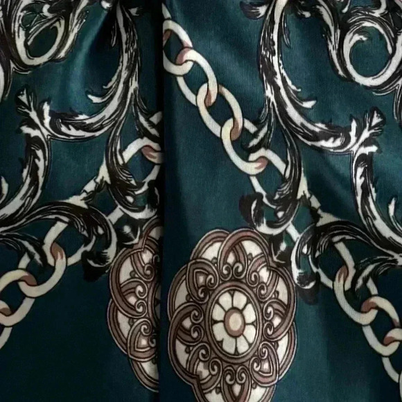 🆕Luxury  Satin Scarf Top - Picture 5 of 14